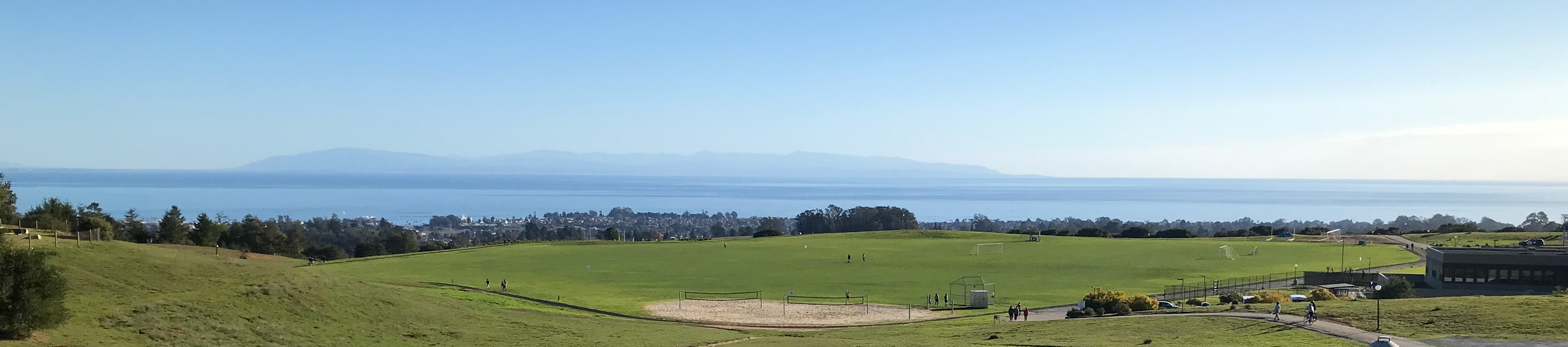 East Field at UC Santa Cruz.